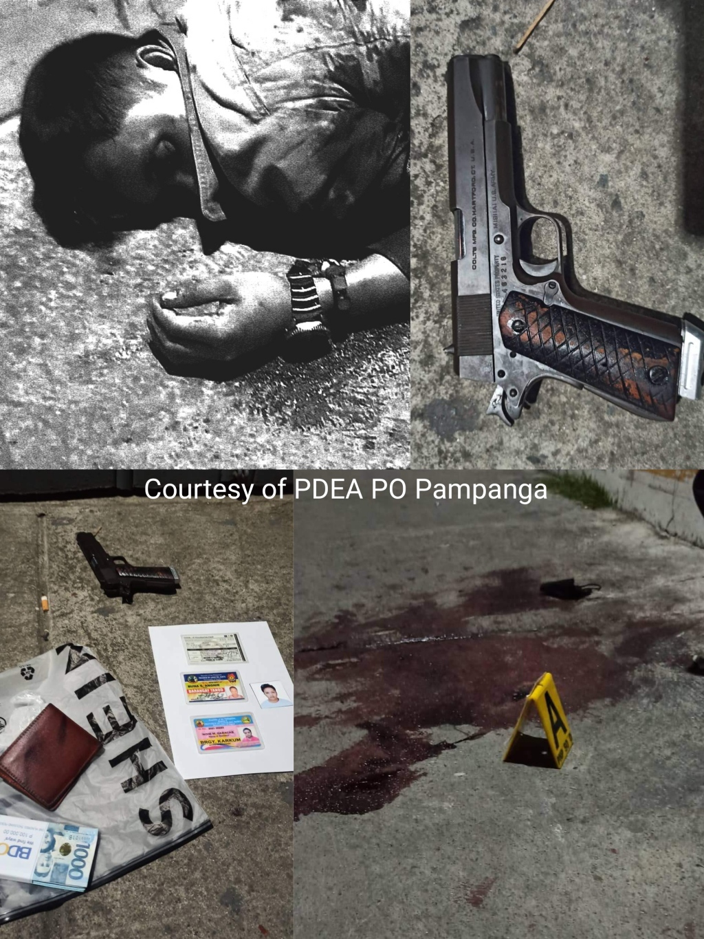PDEA OFICER AND BUYBUST TARGET KILLED IN PAMPANGA