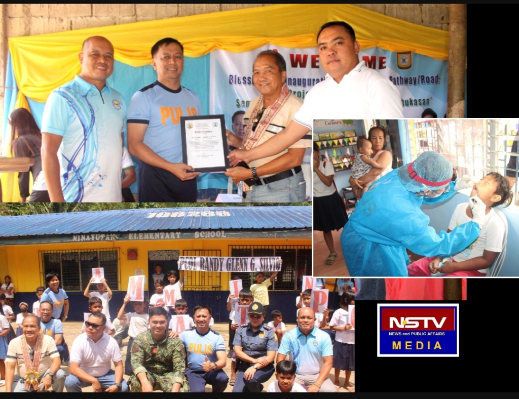 “PCOL SILVIO, Graces the Blessing and Inauguration of Minayutan Pathway and Outreach Activity “