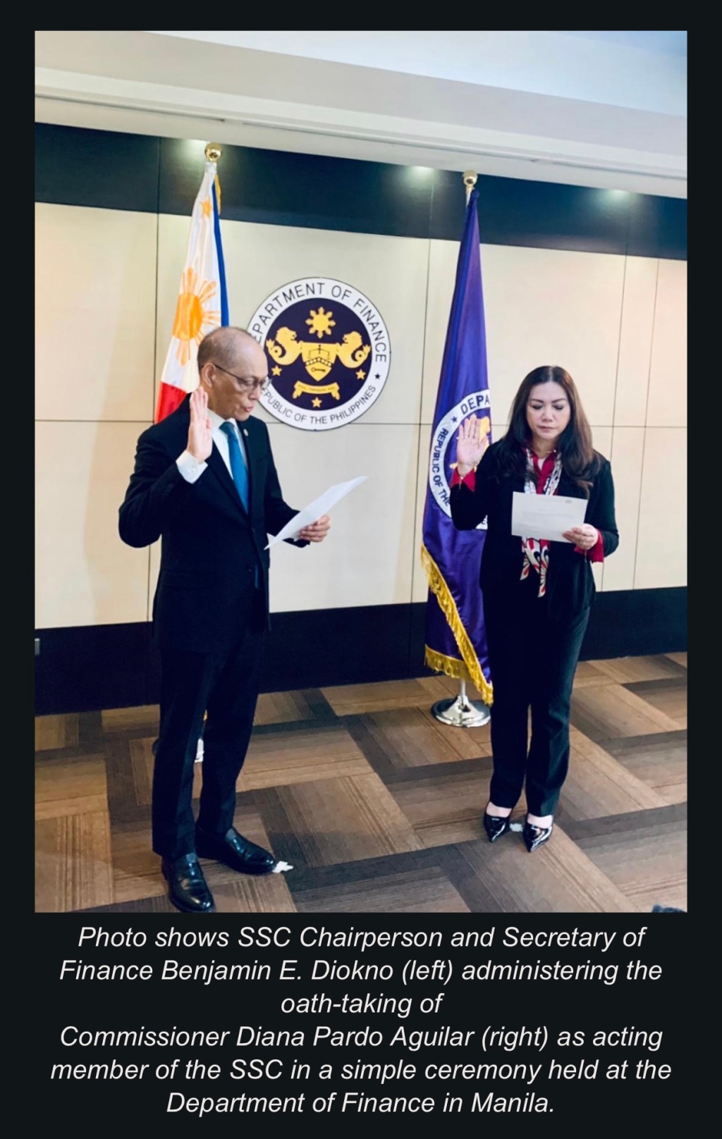 SSS announces appointment of Diana Pardo Aguilar as acting member of Social Security Commission