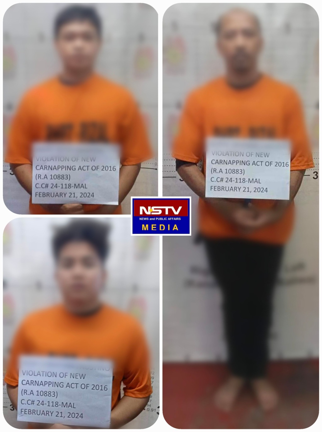 3 MOST WANTED CARNAPPERS ARRESTED BY HPG CALABARZON