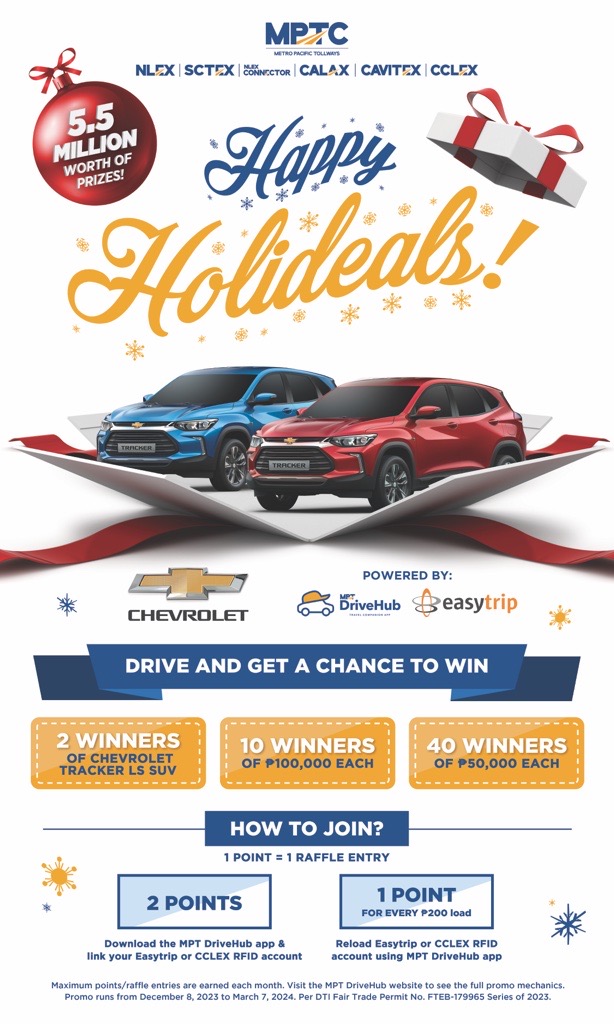 MPTC HOLIDEALS 2024: MORE THAN 100,000 MOTORISTS QUALIFY TO WIN