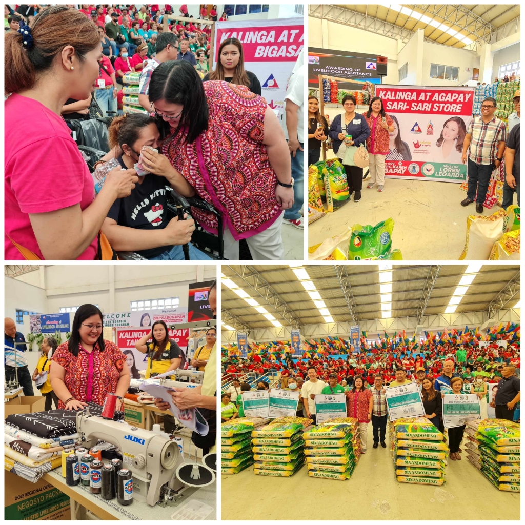 1,047 Beneficiaries Receive Livelihood Package from Kalinga at Agapay Program